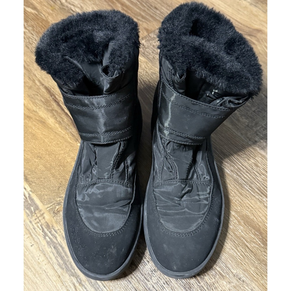 Pajar Canada Moscou 3.0 Anthracite Ice Grippers Snow Boots Women 39 Ice Gripper